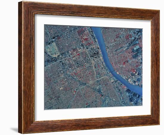 Detroit, Michigan-Stocktrek Images-Framed Photographic Print