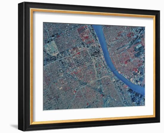 Detroit, Michigan-Stocktrek Images-Framed Photographic Print