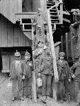 Breaker boys at Woodward Coal Mines, Pennsylvania, c.1900-Detroit Publishing Co.-Framed Photographic Print