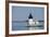 Detroit River Lighthouse, Wyandotte, Detroit River, Lake Erie, Michigan, USA-Cindy Miller Hopkins-Framed Photographic Print