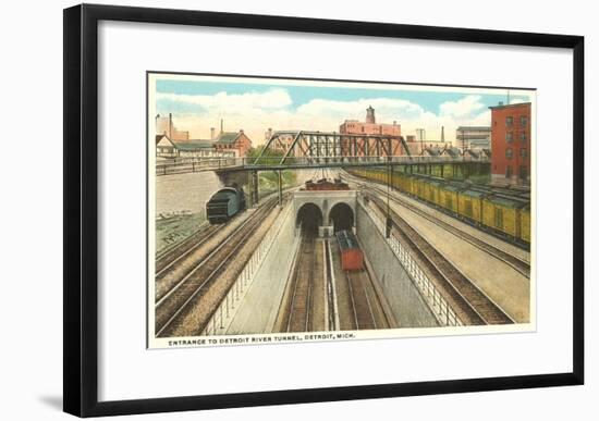 Detroit River Tunnel Detroit Michigan Art Print Art Com