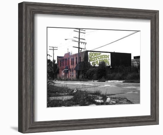 Detroit Soup Kitchen-NaxArt-Framed Art Print