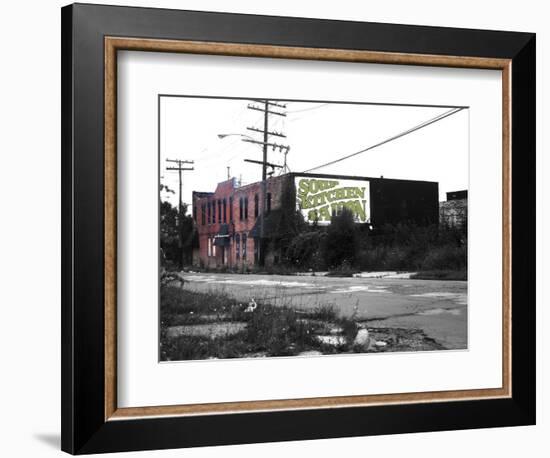 Detroit Soup Kitchen-NaxArt-Framed Art Print