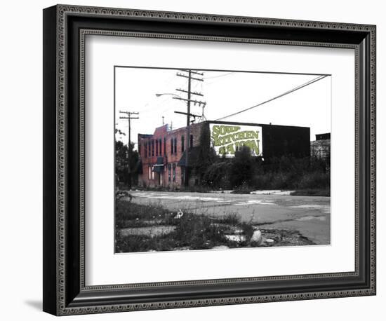 Detroit Soup Kitchen-NaxArt-Framed Art Print