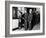 Detroit Workers Line Up at the New Chrysler Emergency Bank at Tellers Window-null-Framed Photo