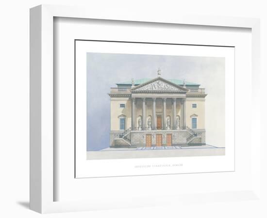 Deutsche Staatsoper Berlin-Andras Kaldor-Framed Premium Giclee Print