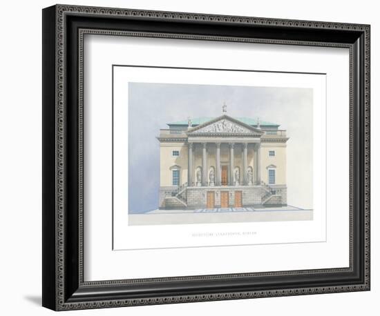 Deutsche Staatsoper Berlin-Andras Kaldor-Framed Premium Giclee Print