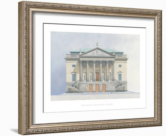 Deutsche Staatsoper Berlin-Andras Kaldor-Framed Art Print