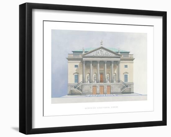 Deutsche Staatsoper Berlin-Andras Kaldor-Framed Art Print