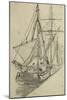 Deux barques de pêche-Claude Monet-Mounted Giclee Print