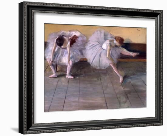 Deux danseuses, c.1879-Edgar Degas-Framed Giclee Print