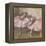 Deux danseuses roses-Edgar Degas-Framed Premier Image Canvas