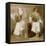 Deux études de costumes souliotes-Eugene Delacroix-Framed Premier Image Canvas