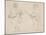 Deux études de musicien maure; mars 1830-Eugene Delacroix-Mounted Giclee Print