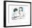 Deux Femmes Nues-Pablo Picasso-Framed Art Print