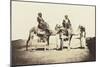 Deux hommes à dos de chameaux avec 2 guides-Alexander Svoboda-Mounted Giclee Print