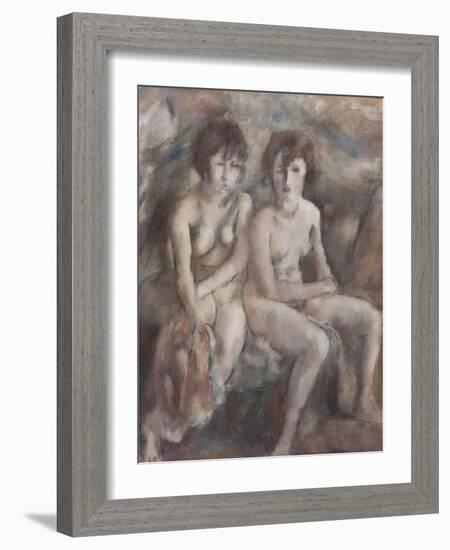 Deux jeunes Suissesses-Jules Pascin-Framed Giclee Print