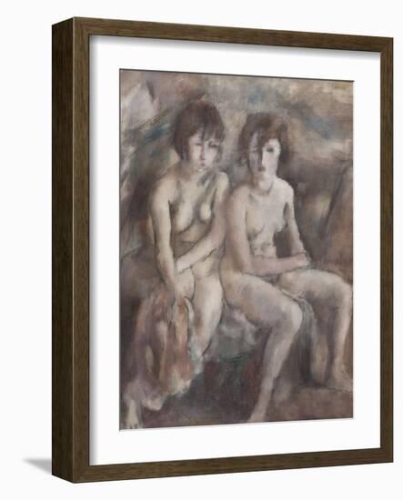 Deux jeunes Suissesses-Jules Pascin-Framed Giclee Print