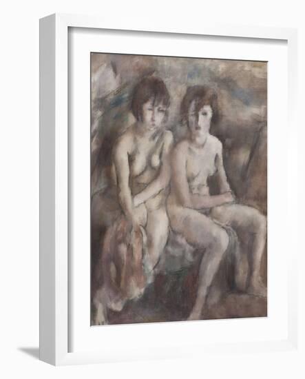 Deux jeunes Suissesses-Jules Pascin-Framed Giclee Print