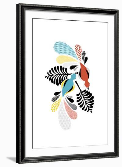 Deux Oiseaux-Myriam Tebbakha-Framed Giclee Print