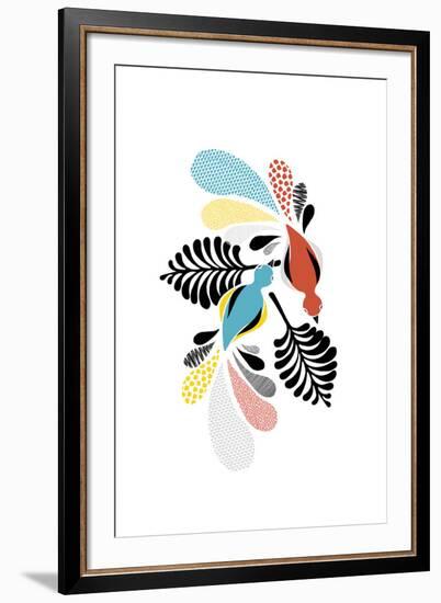 Deux Oiseaux-Myriam Tebbakha-Framed Giclee Print