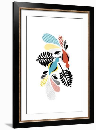 Deux Oiseaux-Myriam Tebbakha-Framed Giclee Print