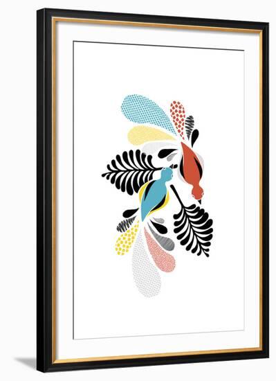 Deux Oiseaux-Myriam Tebbakha-Framed Giclee Print