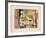 Deux personnages a table-Jacques Lagrange-Framed Limited Edition