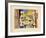 Deux personnages a table-Jacques Lagrange-Framed Limited Edition