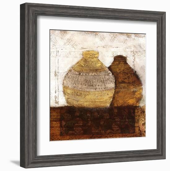 Deux Poteries-Lucie Granetier-Framed Art Print