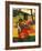 Deux Thaitiennes Accroupiees-Paul Gauguin-Framed Art Print