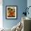 Deux Thaitiennes Accroupiees-Paul Gauguin-Framed Art Print displayed on a wall