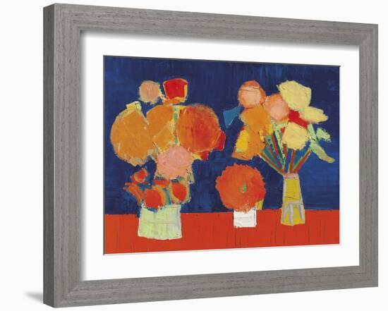 Deux Vases de Fleurs (Two Vases of Flowers)-Nicolas de Staël-Framed Giclee Print