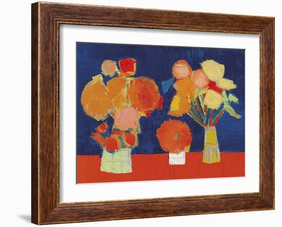 Deux Vases de Fleurs (Two Vases of Flowers)-Nicolas de Staël-Framed Giclee Print