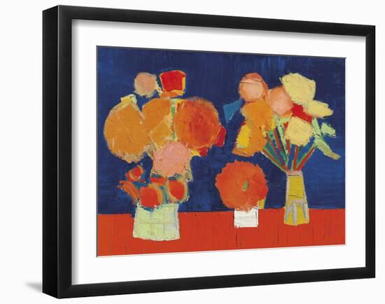 Deux Vases de Fleurs (Two Vases of Flowers)-Nicolas de Staël-Framed Giclee Print