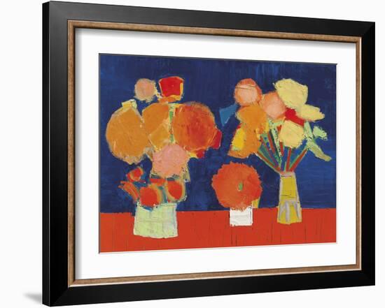 Deux Vases de Fleurs (Two Vases of Flowers)-Nicolas de Staël-Framed Giclee Print