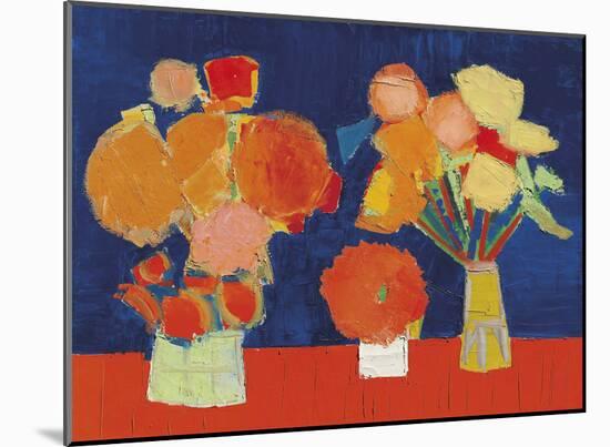 Deux Vases de Fleurs (Two Vases of Flowers)-Nicolas de Staël-Mounted Giclee Print