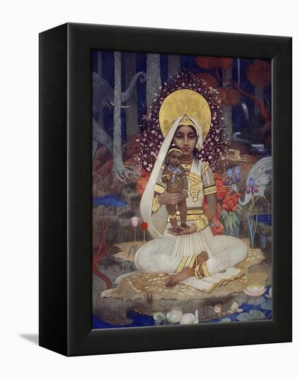 Devaki, Mother of Krishna-Marianne Stokes-Framed Premier Image Canvas