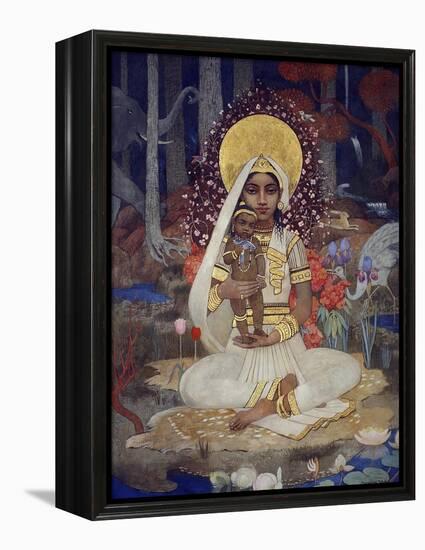 Devaki, Mother of Krishna-Marianne Stokes-Framed Premier Image Canvas