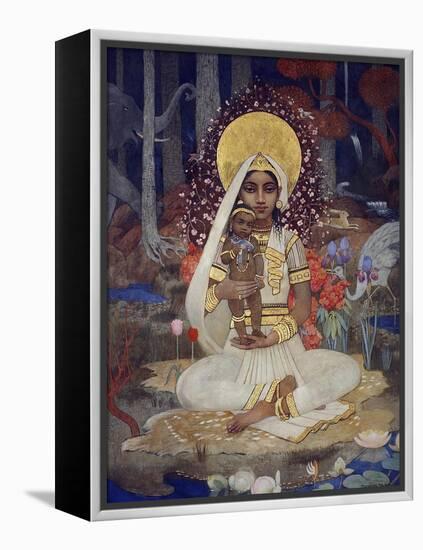 Devaki, Mother of Krishna-Marianne Stokes-Framed Premier Image Canvas