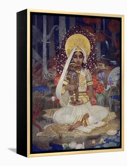 Devaki, Mother of Krishna-Marianne Stokes-Framed Premier Image Canvas