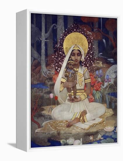 Devaki, Mother of Krishna-Marianne Stokes-Framed Premier Image Canvas