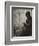 Devant le balcon (profil)-Georges Seurat-Framed Giclee Print