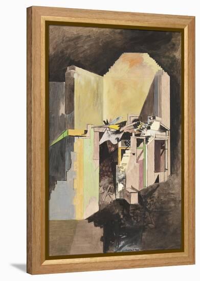 Devastation, 1940: a House on the Welsh Border-Graham Sutherland-Framed Premier Image Canvas