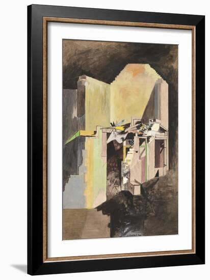 Devastation, 1940: a House on the Welsh Border-Graham Sutherland-Framed Giclee Print