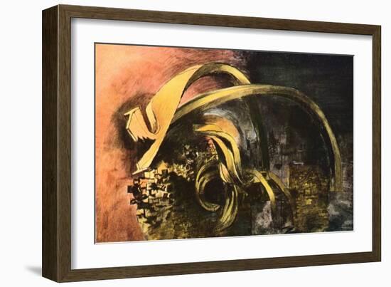 'Devastation, 1941, City. Twisted Girders (1)', 1941-Graham Sutherland-Framed Giclee Print