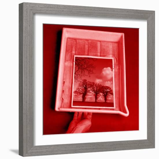 Developing Photograph-Victor De Schwanberg-Framed Premium Photographic Print