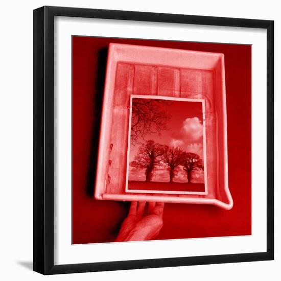 Developing Photograph-Victor De Schwanberg-Framed Premium Photographic Print