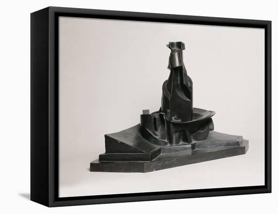 Development of a Bottle in Space-Umberto Boccioni-Framed Premier Image Canvas