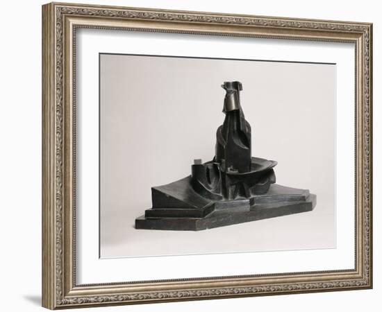 Development of a Bottle in Space-Umberto Boccioni-Framed Photographic Print